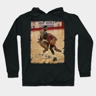 Dennis Rodman vs Michael Jordan, 1989 World Champions Hoodie